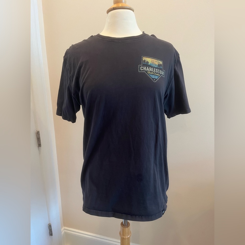 Techstyles Charleston Graphic T Shirt, Size Medium, Black